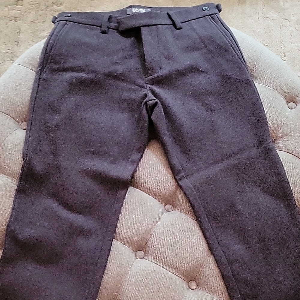 Kenneth Cole Reaction Wool Charcoal Dress Pants